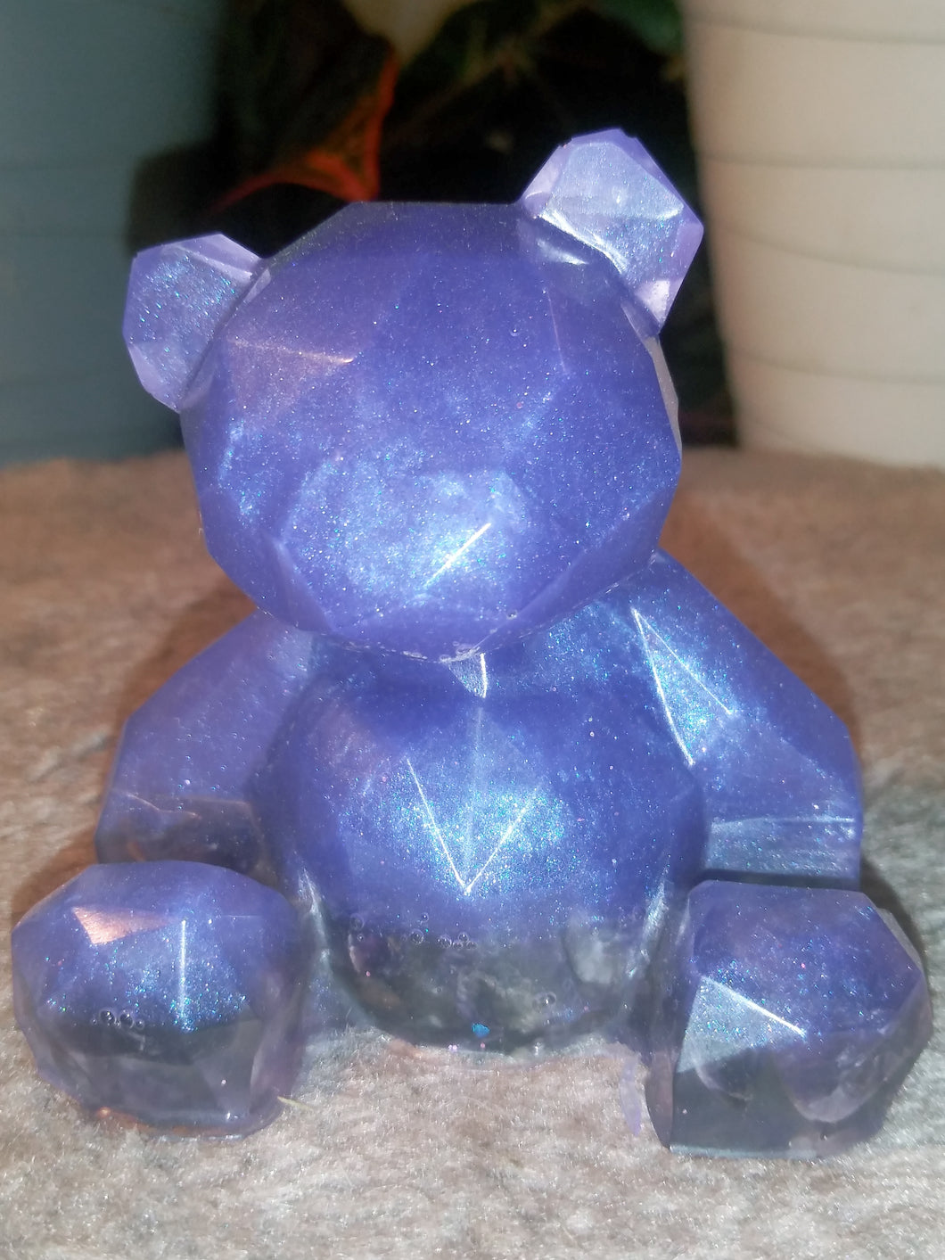 Amethyst 3Rd Eye Bear