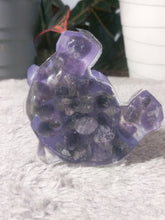 Load image into Gallery viewer, Amethyst 3Rd Eye Bear
